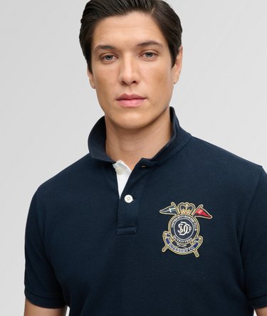 Crest Polo Shirt Image 4