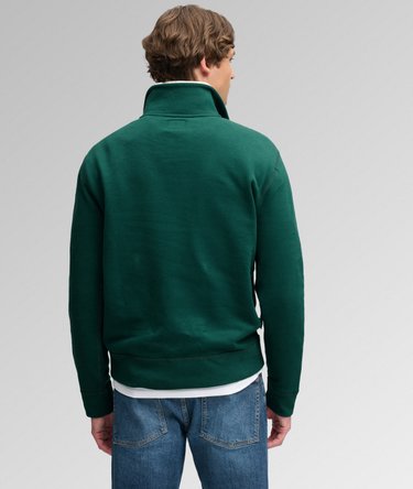 Essential Serif Logo Half Zip Sweatshirt Image 5