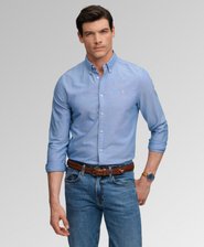 Chemise Oxford Classique &agrave; Manches Longues