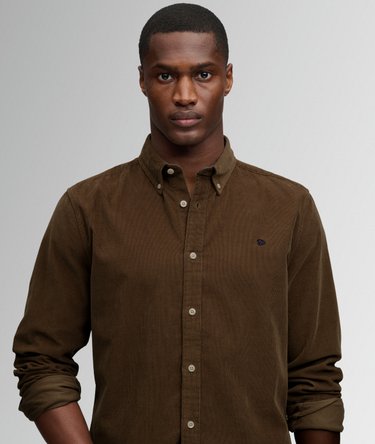 Classic Needle Cord Shirt Image 4