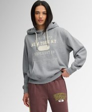 Sweat &agrave; capuche court Athletic Essential Applique