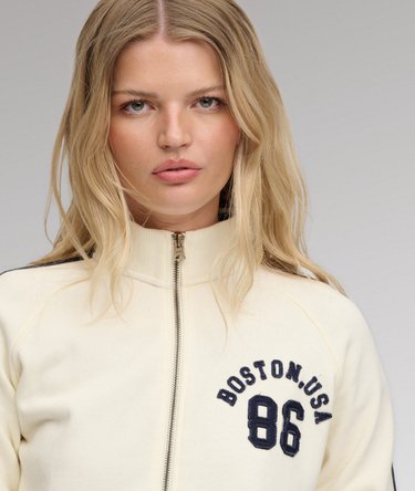 Athletic Applique Track Top Image 4