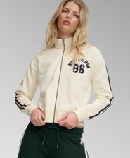 Felpa Track Top Athletic Applique