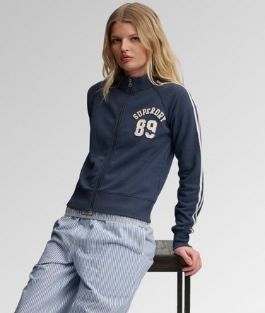 Athletic Applique Track Top Image 2