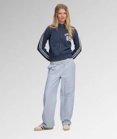 Athletic Applique Track Top Image 3