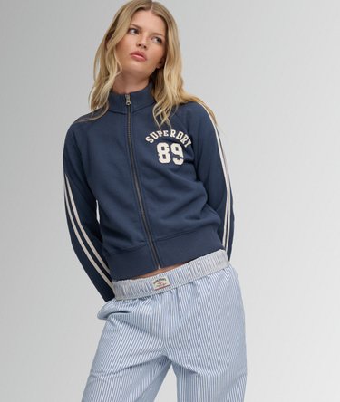Athletic Applique Track Top Image 1