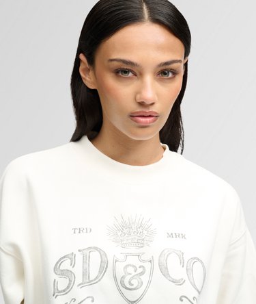 Vintage Workwear Crew Neck Sweatshirt Image 4