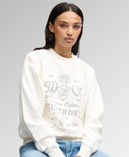 Sweatshirt Col Rond Vintage Workwear