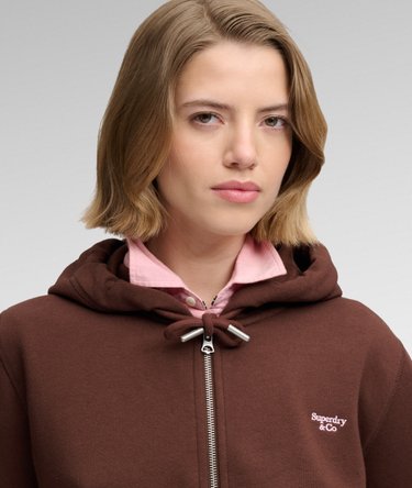 Signature Kapuzenjacke mit Stickerei Image 4