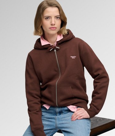 Signature Kapuzenjacke mit Stickerei Image 2