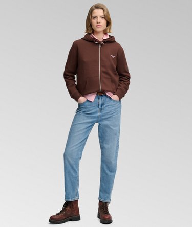 Signature Kapuzenjacke mit Stickerei Image 3