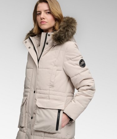 Manteau Everest Longline Puffer coupe ajust&eacute;e Image 2