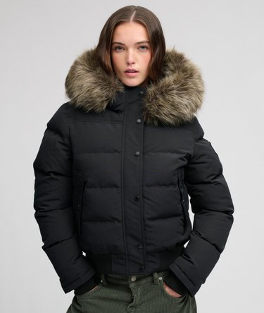 Everest Hooded Bomber Jacket Image 4