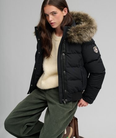 Everest Hooded Bomber Jacket Image 2