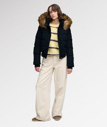 Everest Hooded Bomber Jacket Image 3