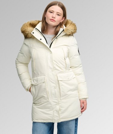 Parka Everest Faux Fur Corte Relajado Image 5