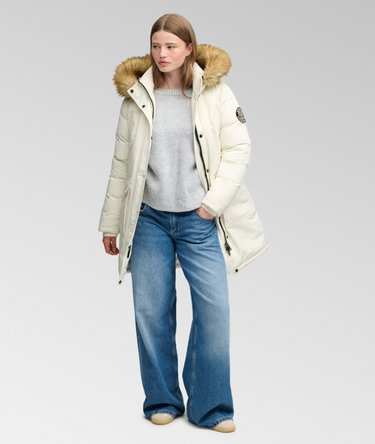 Parka Everest Faux Fur Corte Relajado Image 3