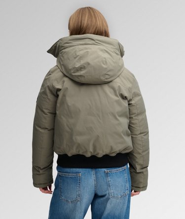 City Padded Bomber Jacket Image 6