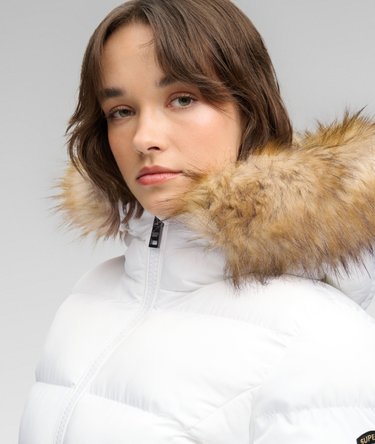 Fuji Belted Puffer Jacket Image 4