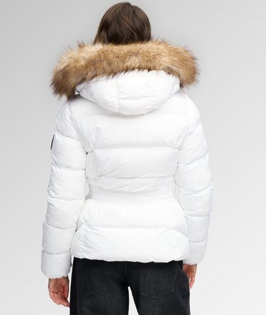Fuji Belted Puffer Jacket Image 6