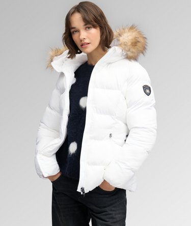 Fuji Belted Puffer Jacket Image 1