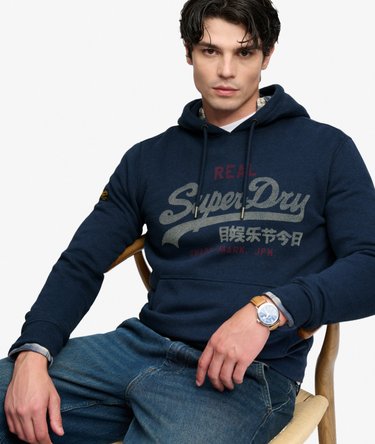 Vintage Logo Heritage Relaxed Hoodie Image 2