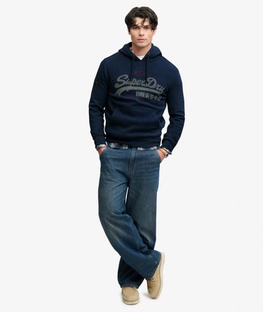 Vintage Logo Heritage Relaxed Hoodie Image 3
