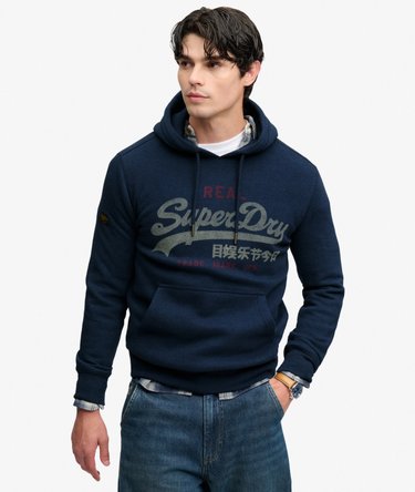 Vintage Logo Heritage Relaxed Hoodie Image 1