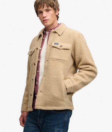 Retro Fleece Overshirt Image 2