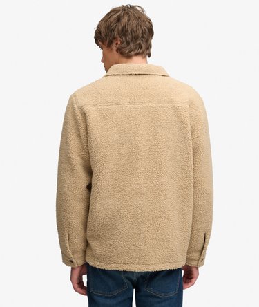 Retro Fleece Overshirt Image 5