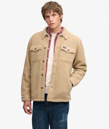 Retro Fleece Overshirt Image 1