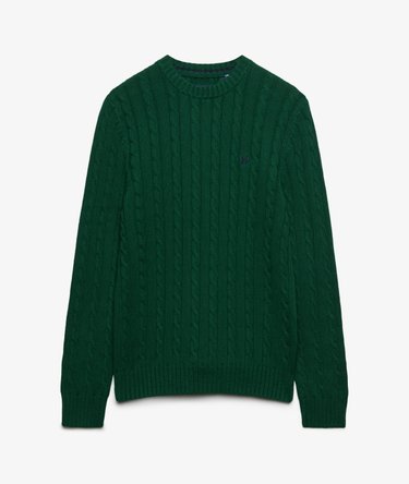 Cable Knit Trui met normale pasvorm Image 7