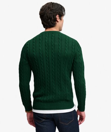 Cable Knit Trui met normale pasvorm Image 5
