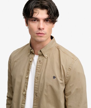 Garment Dyed Long Sleeve Shirt Image 4