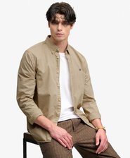 Garment Dyed Long Sleeve Shirt