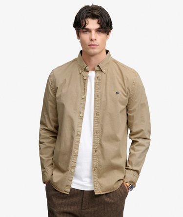 Garment Dyed Long Sleeve Shirt Image 1