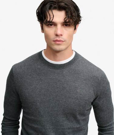 Essential Leichtgewichtiger Pullover aus Wollmischung Image 4