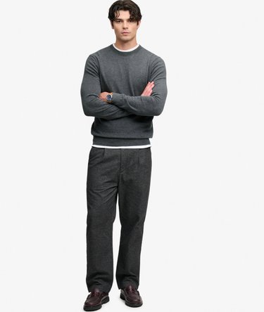 Essential Leichtgewichtiger Pullover aus Wollmischung Image 3