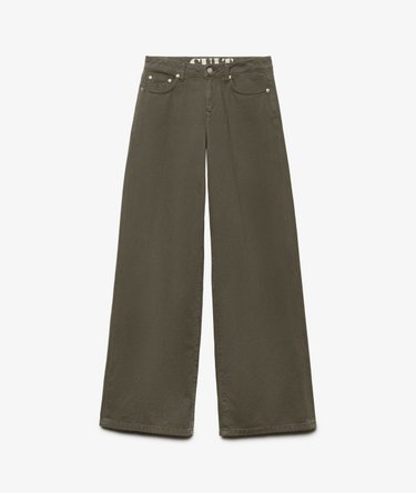 Mid Rise Baggy Pants Image 8