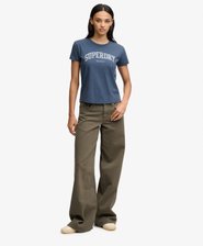 Mid Rise Baggy Pants