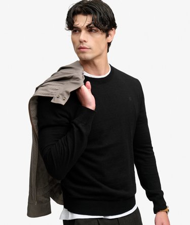 Essential Lightweight Wool Blend Jumper Image 2