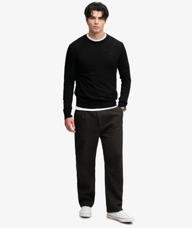 Essential Lightweight Wool Blend Jumper Image 3
