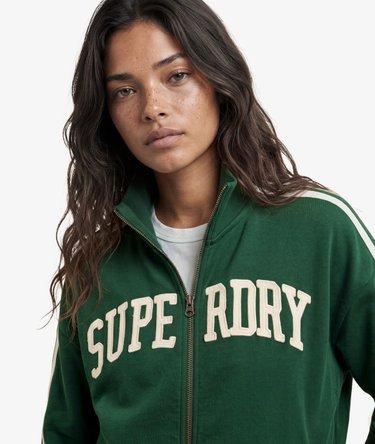 Athletic Essentials Applique Loose Zip Track Top Image 4