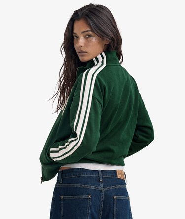 Athletic Essentials Applique Loose Zip Track Top Image 5