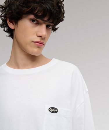 Long Sleeve Pocket T-Shirt Image 4