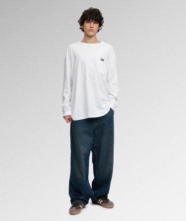 Long Sleeve Pocket T-Shirt Image 3