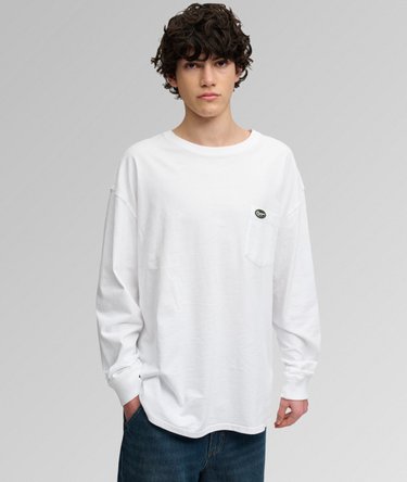 Long Sleeve Pocket T-Shirt Image 2