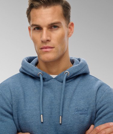 Vintage Logo Kapuzenpullover mit Stickerei Image 4