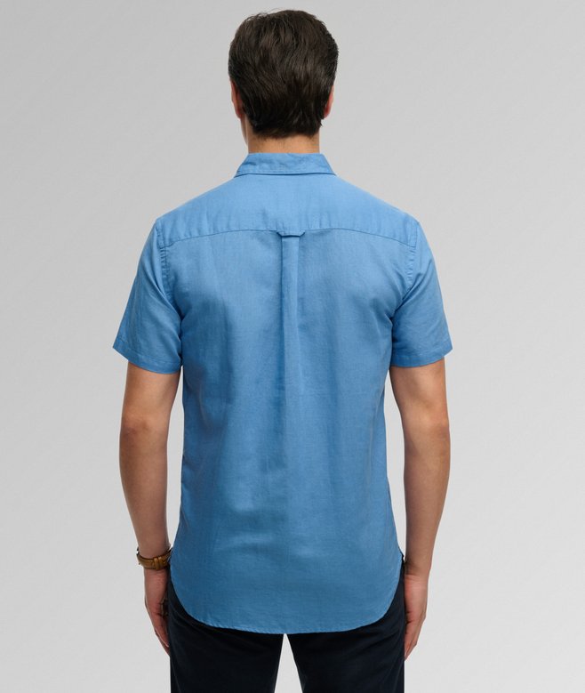Cotton Linen Short Sleeve Shirt More Colours Available Price £31.49 Price reduced from £44.99 to You Save 30%