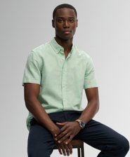 Chemise Manches Courtes Coupe D&eacute;contract&eacute;e